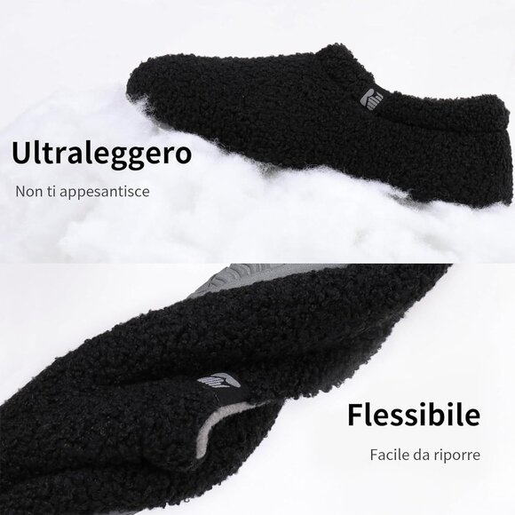 Luxury Closed Back Indoor Slippers for Women - Memory Foam Comfort in Black - Picture 4 of 6